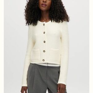 joie cream cardigan